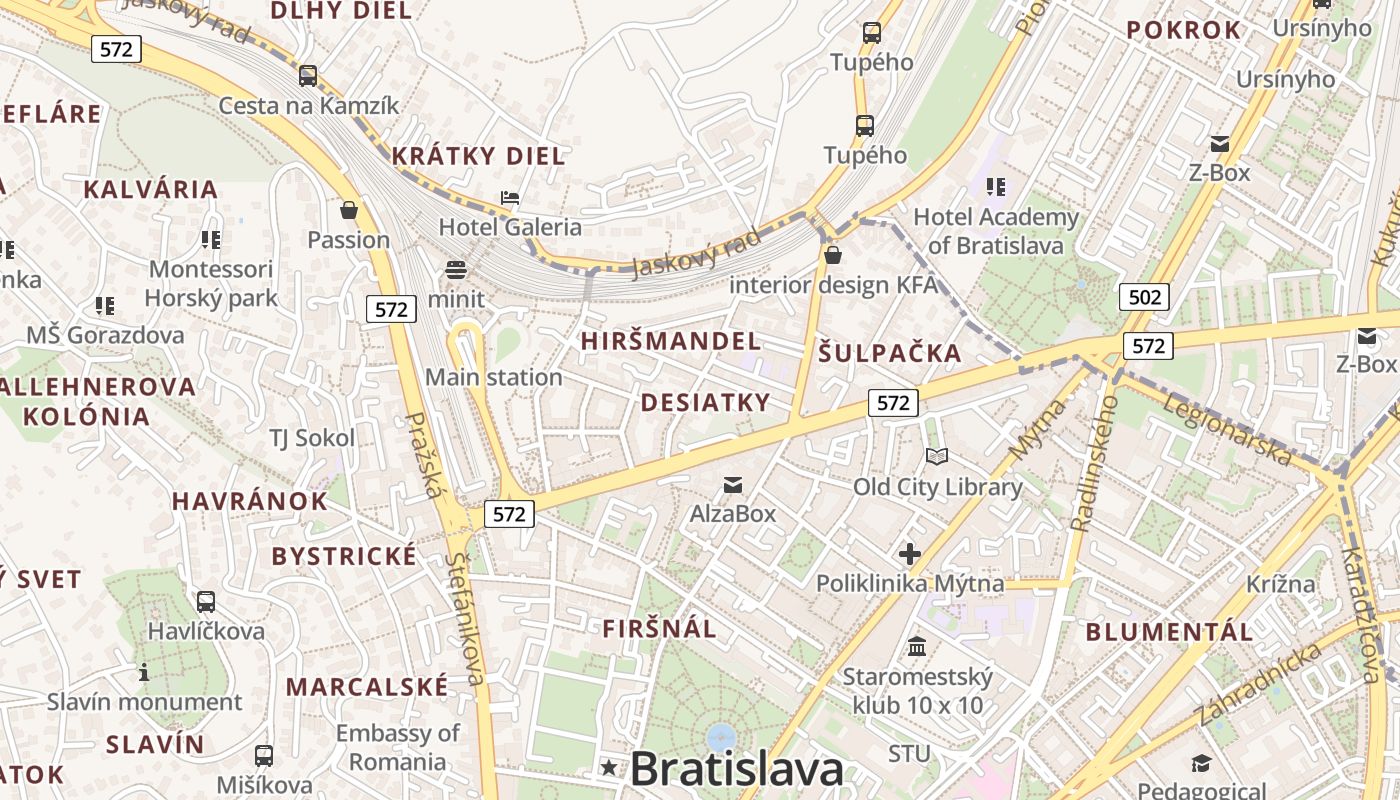 map